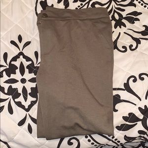 Hunter green skinny legs